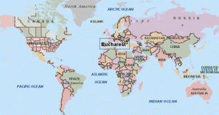 Географическая карта-Мир-WorldMapBucharest.gif