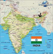 Guwahati In India Map Map - Guwahati - Map[N]All.com