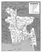 Kaart (cartografie)-Bangladesh-bangladesh.jpg