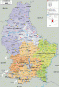 Karte (Kartografie)-Luxemburg-Luxembourg-political-map.gif