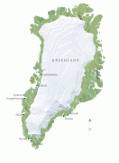 Географическая карта-Гренландия (административная единица)-Greenland-Map.jpg