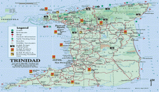 Географическая карта-Тринидад и Тобаго-tdmap.gif
