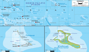 Kaart (cartografie)-Kiribati-Kiribati-map.gif