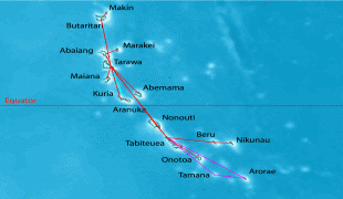 Kaart (cartografie)-Kiribati-Air