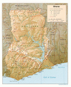 Kaart (cartografie)-Ghana-ghana_rel96.jpg