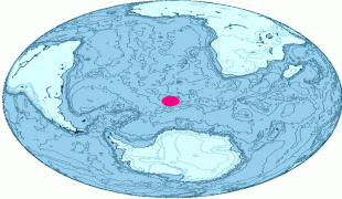 Mapa-Bouvetův ostrov-Bou
