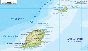 Mapa-Granada (país)-Grenada-physical-map.gif