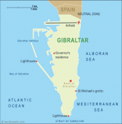 Kort (geografi)-Gibraltar-Gibraltar_map.jpg