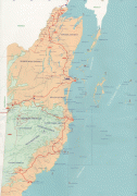 Географическая карта-Белиз-belize_map2.jpg