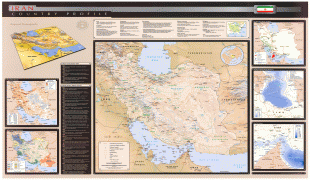 Kaart (cartografie)-Iran-country_profile_2004.jpg
