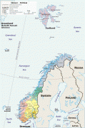 Carte géographique-Svalbard et Jan Mayen-Map_Norway_political-geo.png