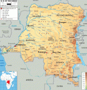 Ģeogrāfiskā karte-Kongo Demokrātiskā Republika-D-R-of-Congo-physical-map.gif