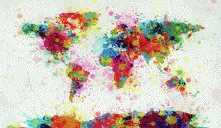Географічна карта-Світ-world-map-paint-drop-michael-tompsett.jpg