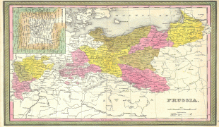 Karte (Kartografie)-Deutschland-1850_Mitchell_Map_of_Prussia_Germany_-_Geographicus_-_Prussia-m-50.jpg