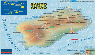 Kaart (cartografie)-Kaapverdië-karte-2-1043-en.gif