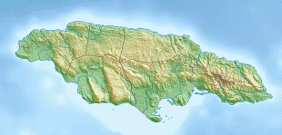 Географическая карта-Ямайка-Jamaica_relief_location_map.jpg