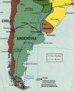 Карта (мапа)-Јужна Америка-south-america-map1.jpg