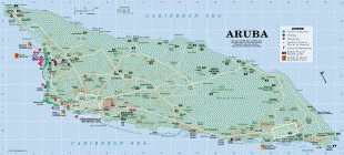 地图-阿魯巴-aruba_map.gif