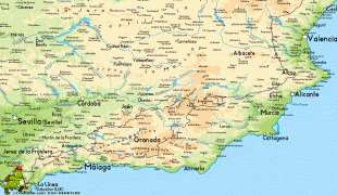 Географическая карта-Андорра-Hiking-Map-Spain-GR7-South.gif