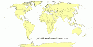 Ģeogrāfiskā karte-Pasaule-printable-yellow-white-blank-political-world-map-c2.png