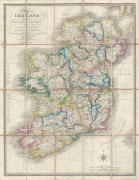 Karte (Kartografie)-Irland (Insel)-1853_Wyld_Pocket_or_Case_Map_of_Ireland_-_Geographicus_-_Ireland-wyld-1853.jpg