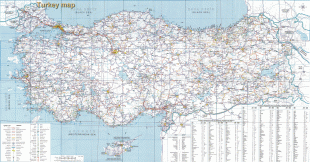 Kaart (cartografie)-Turkije-high_resolution_detailed_road_map_of_turkey.jpg