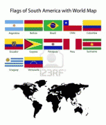 Χάρτης-Νότια Αμερική-14122341-south-america-flag-with-world-map.jpg