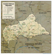 Zemljovid-Srednjoafrička Republika-cen_african_rep_rel01.jpg