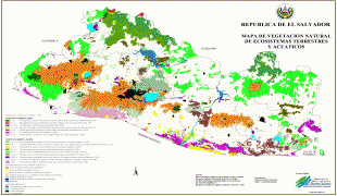 Žemėlapis-Salvadoras-El_Salvador_Natural_Vegetation_Map_2.png