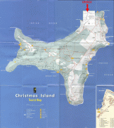 Kort (geografi)-Christmas Island (Indiske Ocean)-Christmas-Island-Tourist-Map.jpg