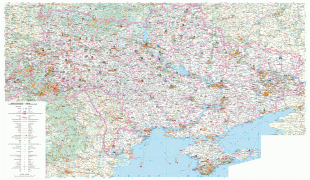 Karte (Kartografie)-Ukrainische Sozialistische Sowjetrepublik-large_detailed_road_and_tourist_map_of_ukraine_in_ukrainian_for_free.jpg