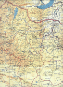 Kaart (cartografie)-Mongolië-hrcentralmongolia.jpg