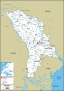 Karte (Kartografie)-Moldawien-MOLDOVAroad.gif
