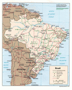 Географическая карта-Бразилия-grande_carte_bresil_ville_capitale_etat_routes_rails.jpg