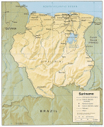 Географическая карта-Суринам-Suriname_Shaded_Relief_Map_2.gif