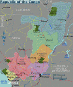Kaart (cartografie)-Congo-Brazzaville-Congo-Brazzaville_regions_map.png