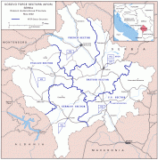 Kort (geografi)-Kosovo-KFOR_Sectors_2002.jpg