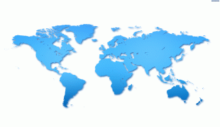 Kaart (kartograafia)-World-blank-world-map.jpg
