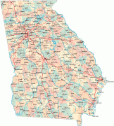 Карта-Грузия-Georgia-Road-Map-2.gif
