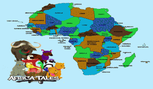 Карта (мапа)-Африка-Africa-map.jpg