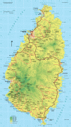 Географическая карта-Сент-Люсия-St-Lucia-Island-Map.gif