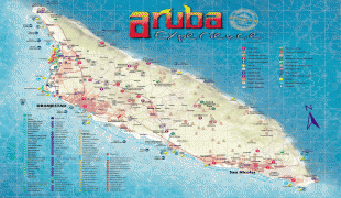 Географическая карта-Аруба-Aruba-Tourist-Map-2.jpg