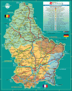 Karte (Kartografie)-Luxemburg-Luxembourg-Tourism-Map.jpg