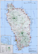 Kaart (cartografie)-Dominica-Dominica-Map.jpg