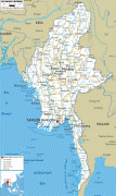 Karta-Burma-Myanmar-road-map.gif