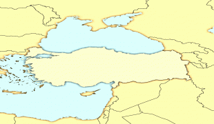 Kaart (cartografie)-Turkije-Turkey_map_modern.png