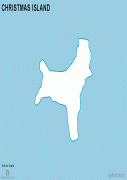 Kort-Christmas Island-christmas-island-outline-map.gif
