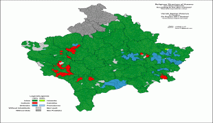 Карта (мапа)-Република Косово-Kosovo-2011-Religion.gif